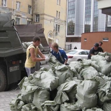 Вывоз мусора на полигон - фото работ №2