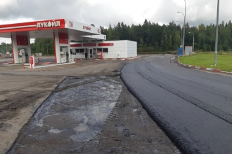 Ямочный ремонт АЗС Лукойл