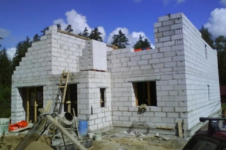 Строительство домов из газобетона
