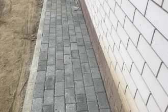 Укладка брусчатка