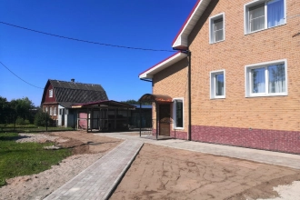 Наружная и внутренняя отделка, ливневая канализация, септик, дорожки