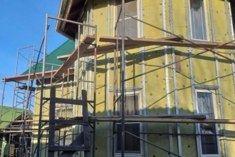 Утепление стен, отмостки, бани, монтаж сайдинга и т.д.,