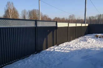 Забор из профлиста