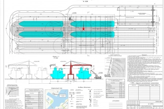 Проекты производства работ портальными кранами