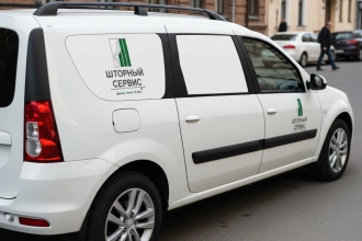 Стирка штор с услугами снятия и навешивания