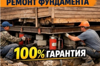 Реконструкция, подъем домов, ремонт кровли