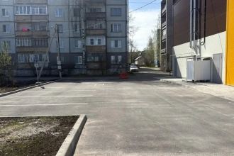 Благоустройство территории. г.Вологда, ул.Преображенского