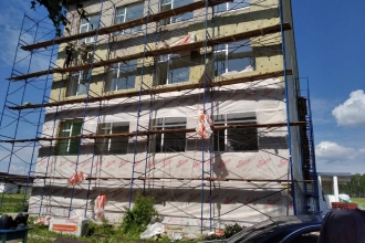 Сайдинг, Вентулируемый Фасад