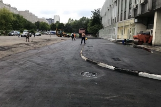 Асфальтирование территории